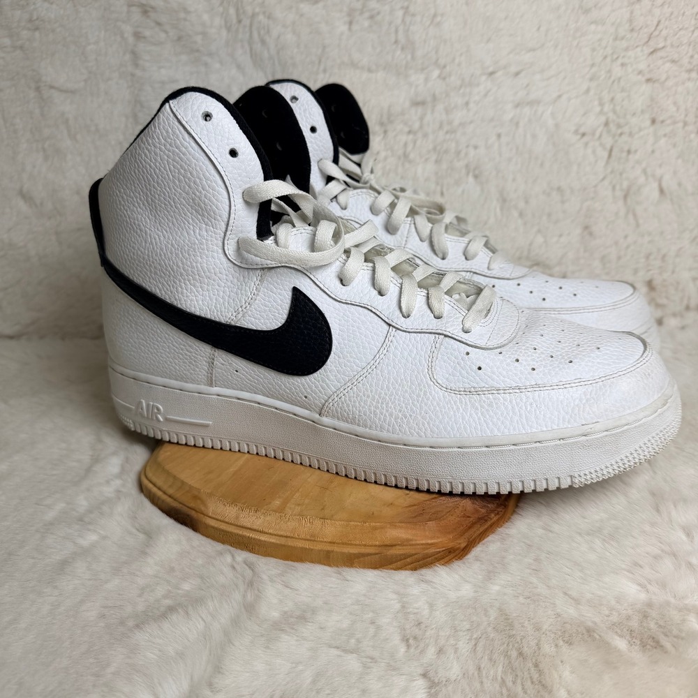 Nike Air Force 1 High 07 White Black CT2303-100 Mens Size 14 Sneakers